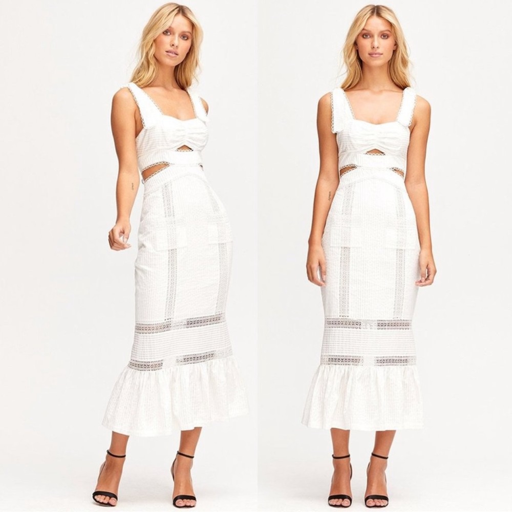 White Alice McCall dress